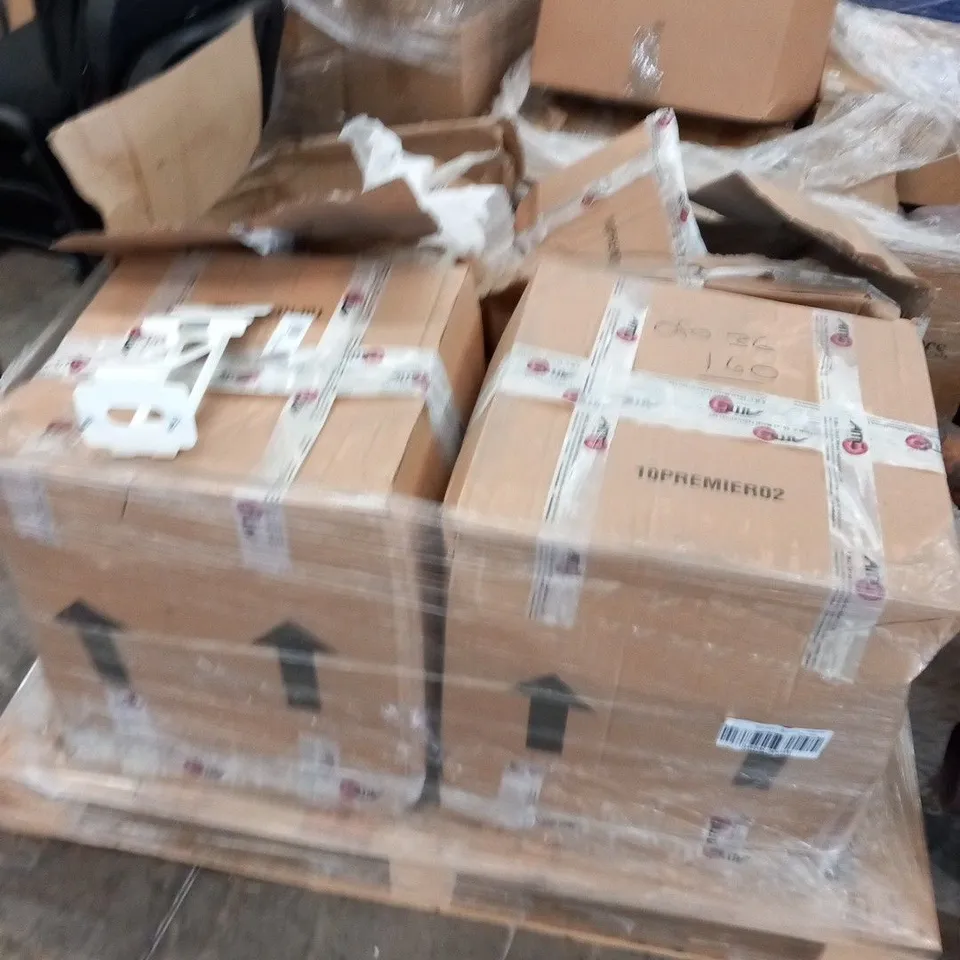 LARGE QUANTITY OF WORKSTATION MONITOR STANDS