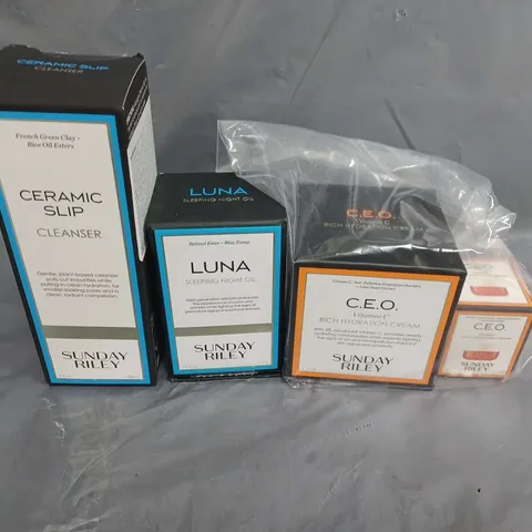 BOX OF APROX 7 SUNDAY RILEY CREAMS / COLLECTION ONLY