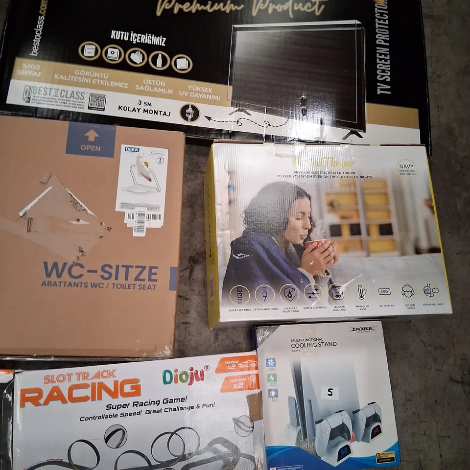 PALLET CONSISTING OF A LARGE QUANTITY OF ASSORTED HOUSEHOLD AND ELECTRICAL PRODUCTS AND ACCESSORIES TO INCLUDE;