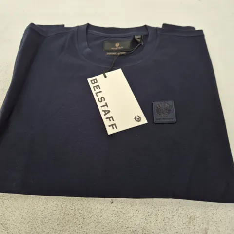BELSTAFF CURATOR T-SHIRT – SUPIMA COTTON, DARK INK (UK M)