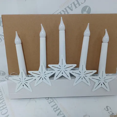 STAR 5 LIGHT CANDLE BRIDGE