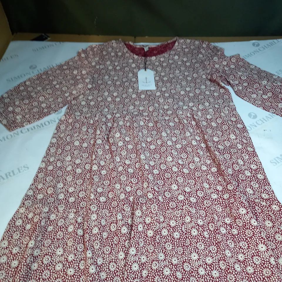 SEASALT CORNWALL HERON DIP DRESS SIZE 12