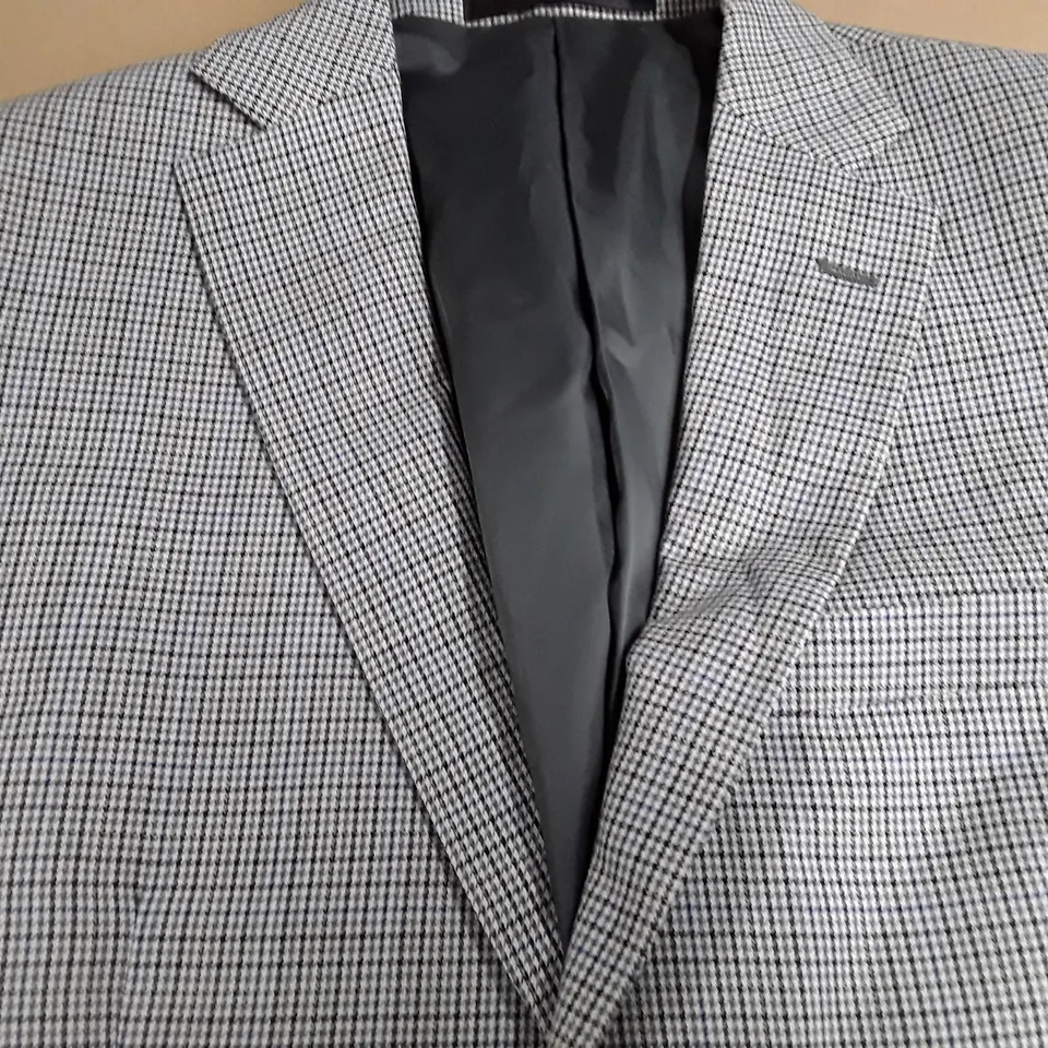 MARKS & SPENCER SARTORIAL WOOL BLAZER IN GREY - CHEST 38" SHORT