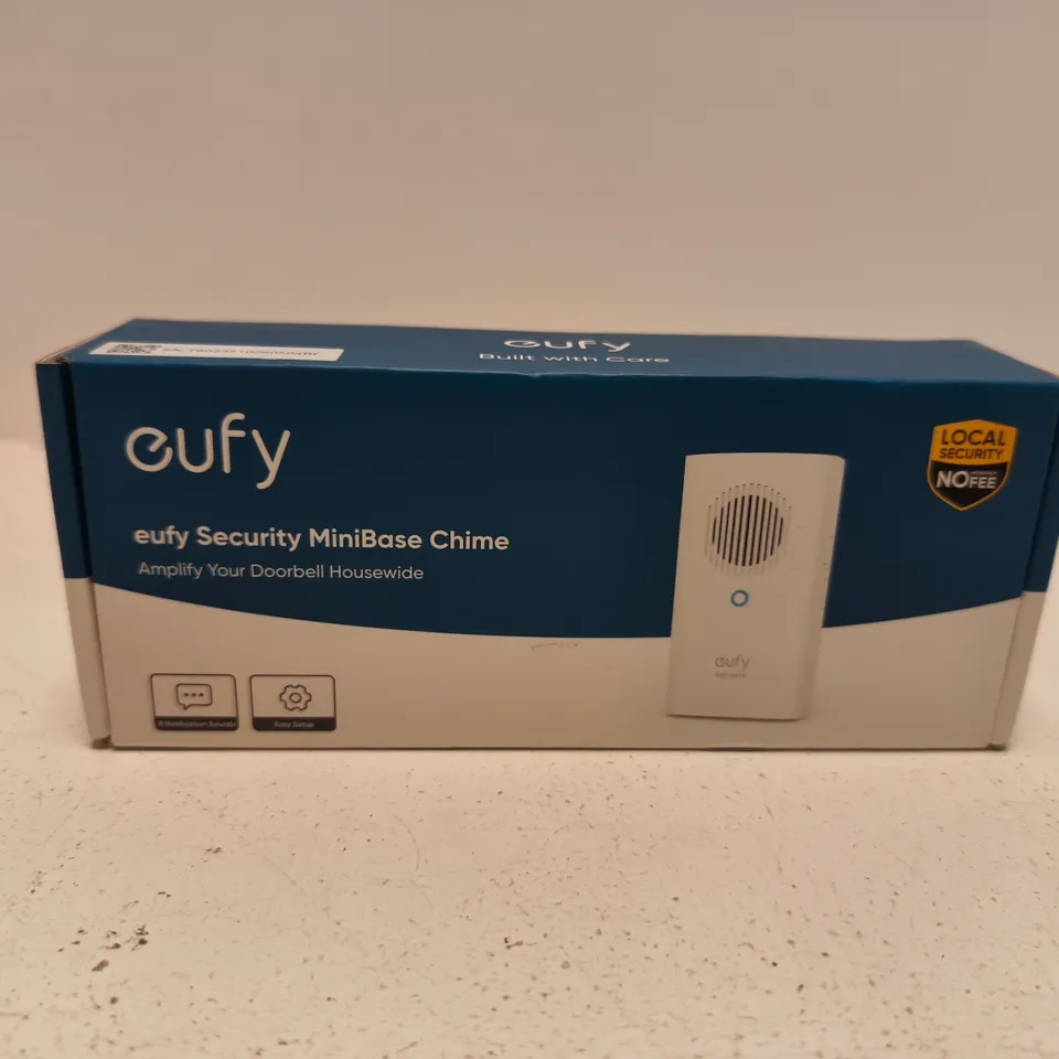 BOXED EUFY SECURITY MINIBASE CHIME