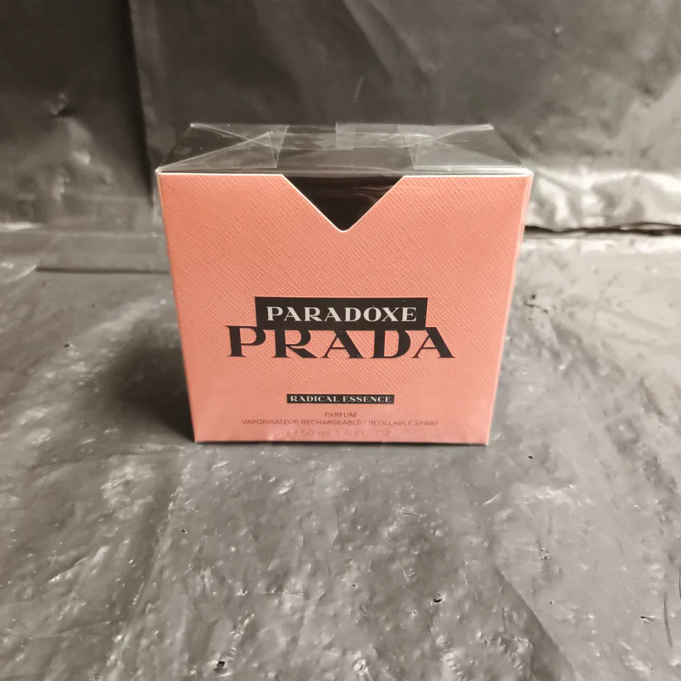 SEALED PRADA PARADOXE RADICAL ESSENCE REFILLABLE PARFUM 50 ML