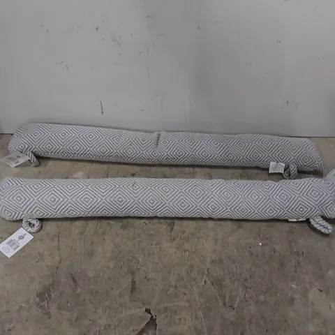BOXED NICOLA SPRING - CHEVRON DRAUGHT EXCLUDER - SET OF 2