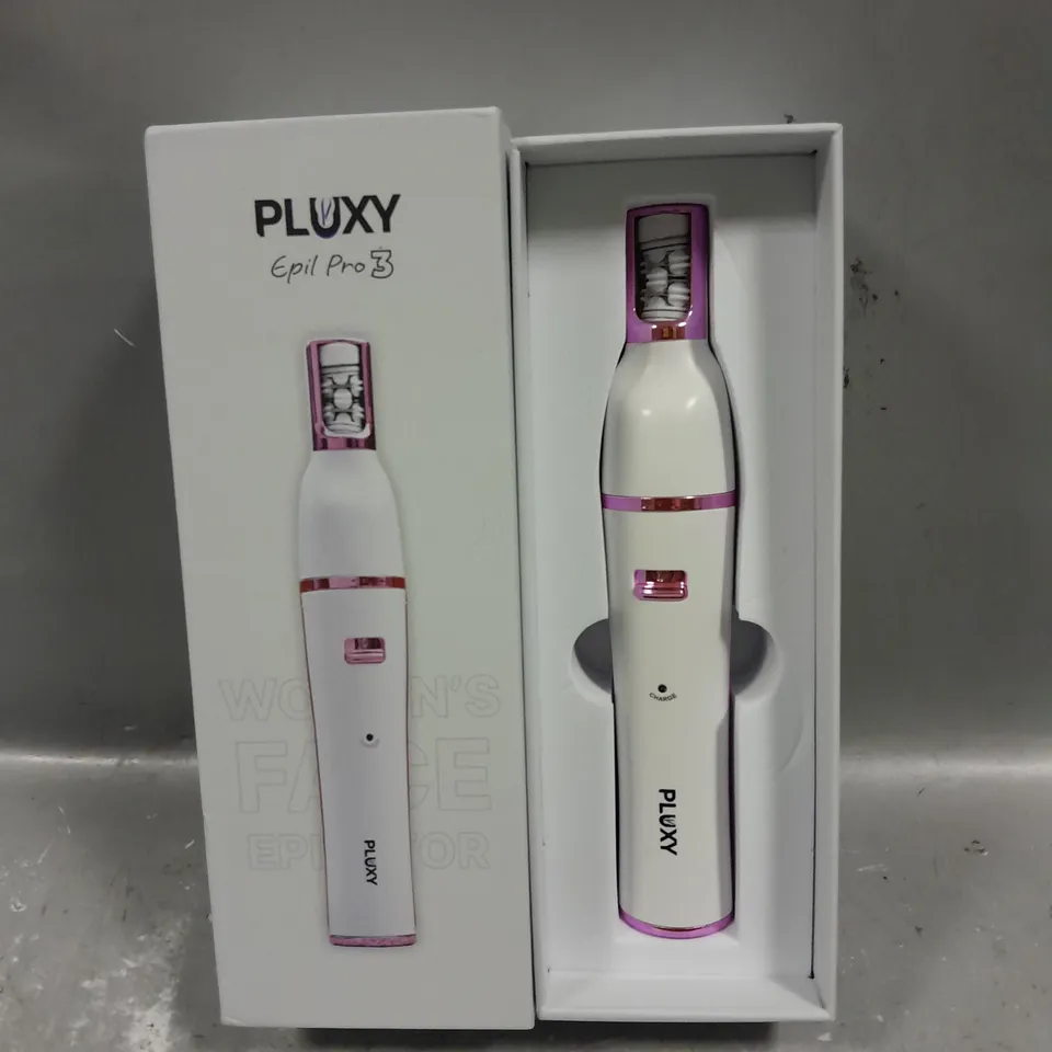 BOXED PLUXY EPIL PRO 3 FACE EPILATOR 