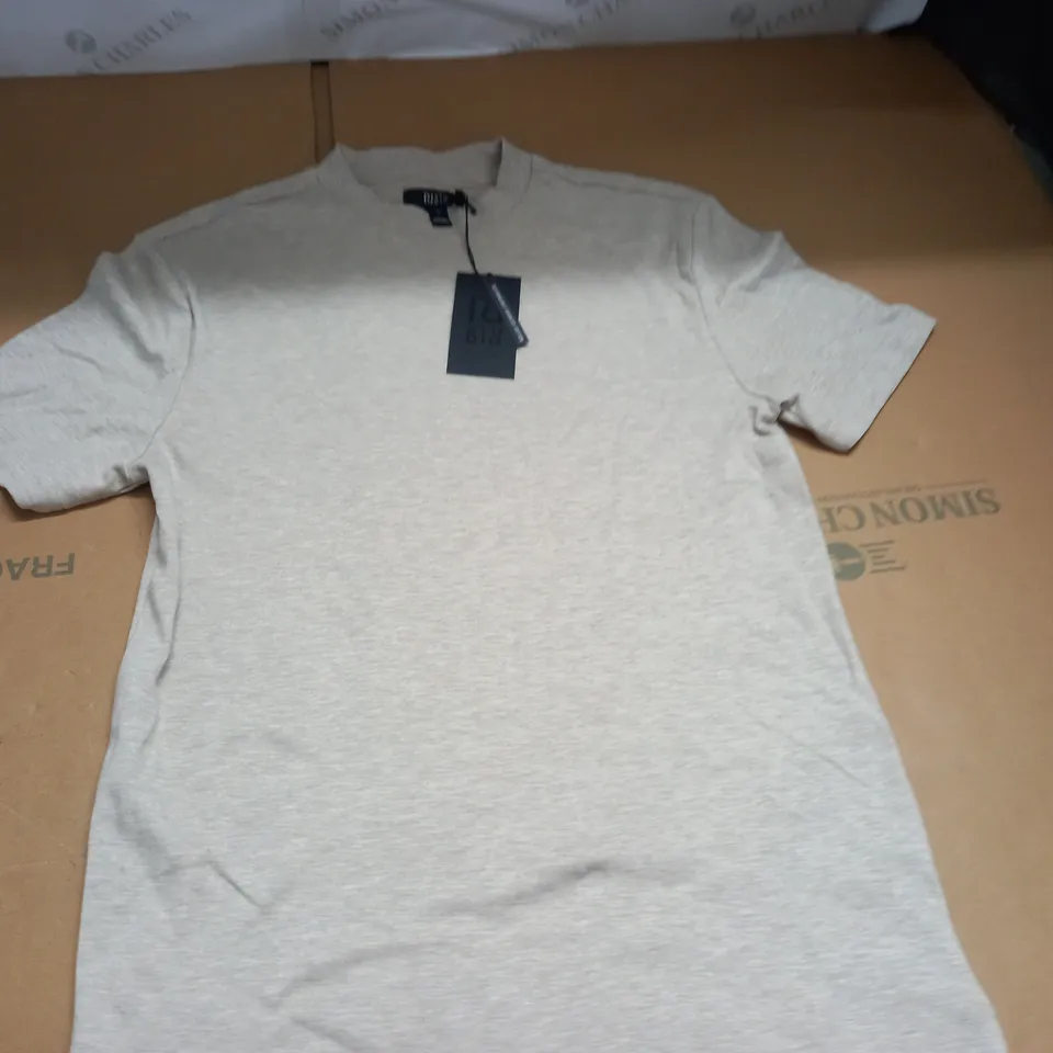 RIVER ISLAND TAUPE SHIRT - S