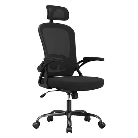 BOXED FARINI OFFICE CHAIR - BLACK (1 BOX)