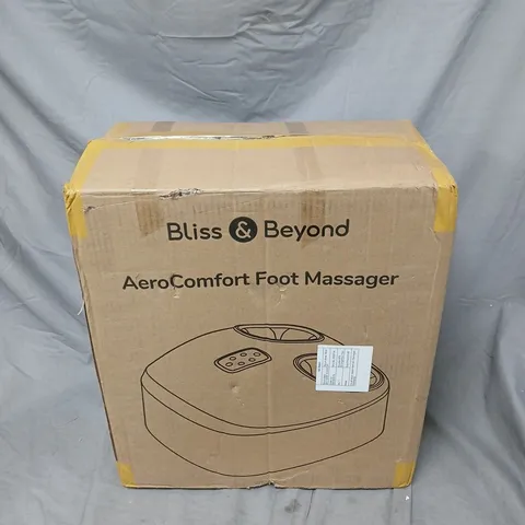 BOXED BLISS & BEYOND AEROCOMFORT FOOT MASSAGER