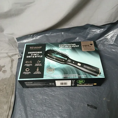 REVAMP DEEPFORM 2 IN 1 DRY AND STYLE BOXED