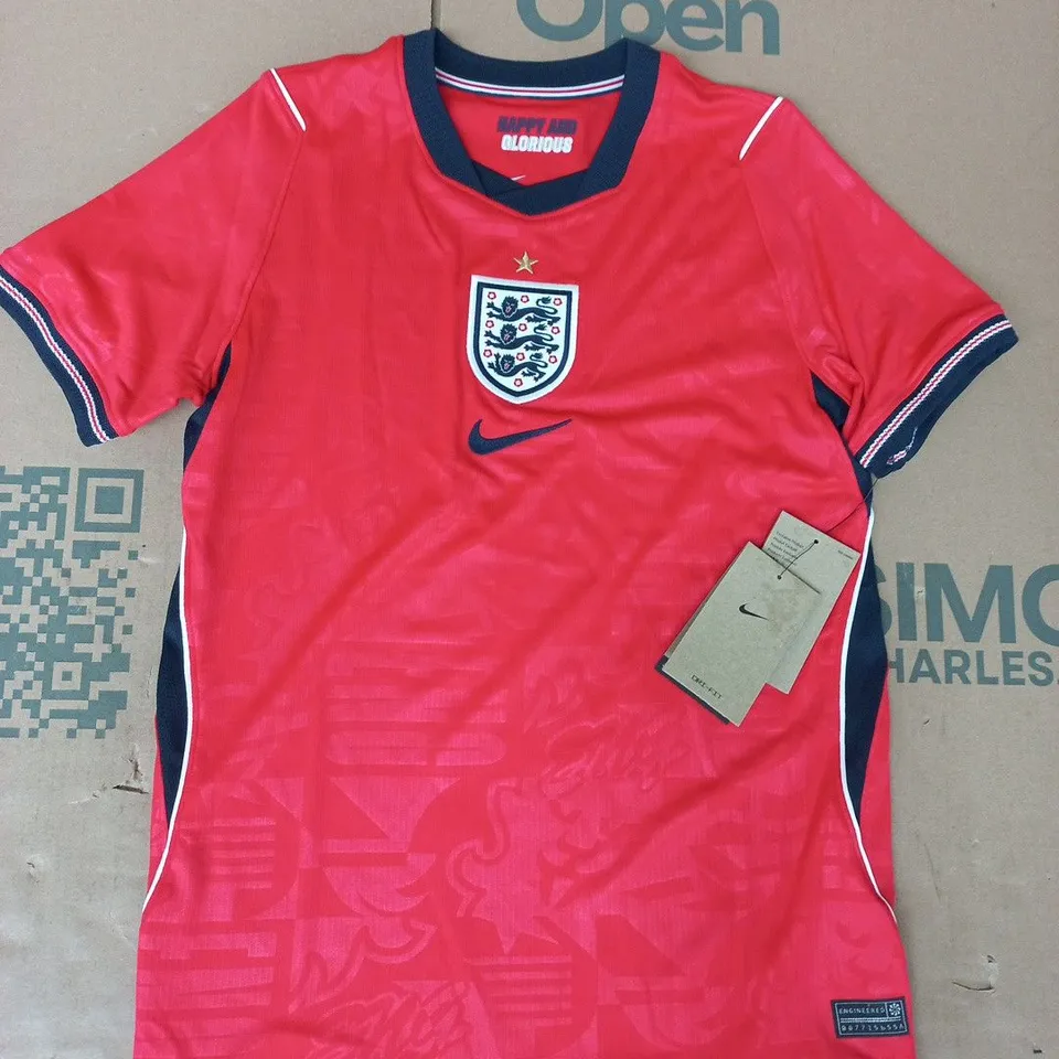 nike kid's england away football jersey size large
