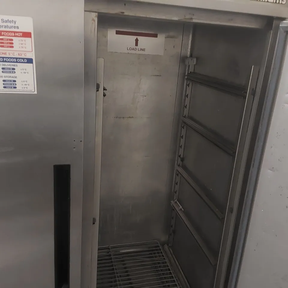 WILLIAMS JADE MJ2-SA 1295 LTR UPRIGHT DOUBLE DOOR STAINLESS STEEL MEAT FRIDGE