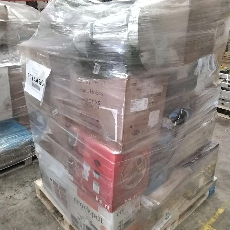 PALLET OF APPROXIMATELY 26 UNPROCESSED RAW RETURN HOUSEHOLD AND ELECTRICAL GOODS TO INCLUDE;
