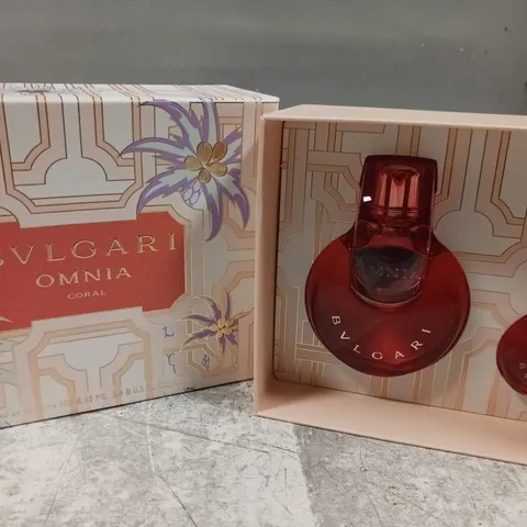 BVLGARI OMNIA CORAL EAU DE TOILETTE GIFT SET