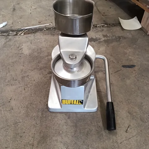 BUFFALO MANUAL BURGER PRESS