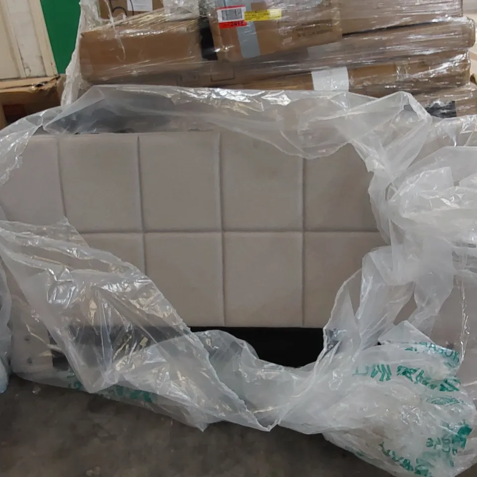 BOXED CONCHO UPHOLSTERED HEADBOARD