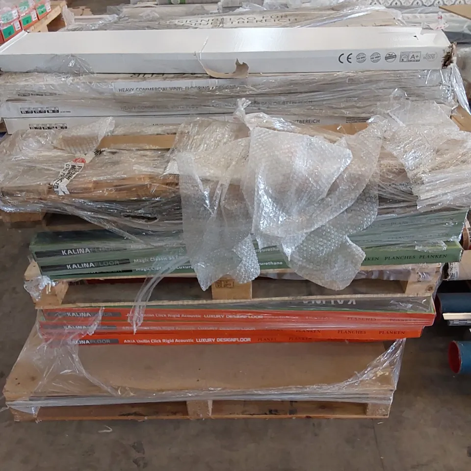 PALLET TO CONTAIN A LARGE QUANTITY OF FLOORING PRODUCTS