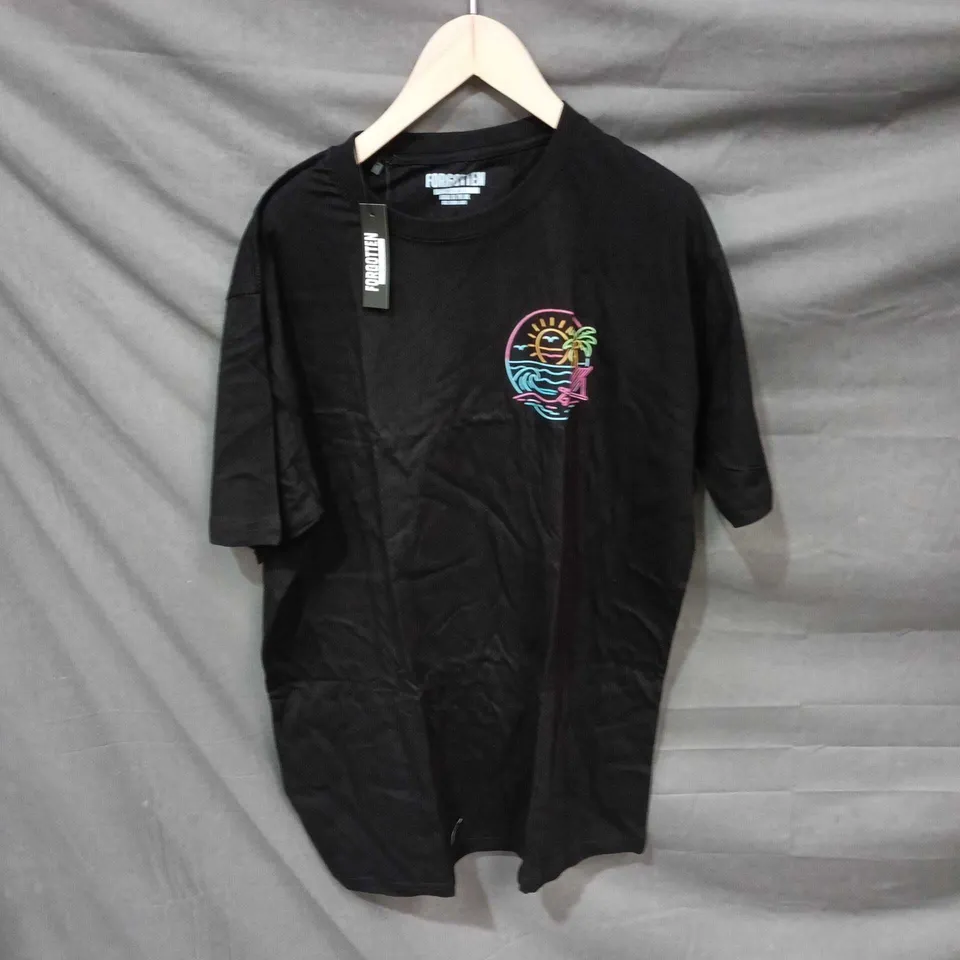 FORGOTTEN SOUL T-SHIRT – BLACK – EXTRA LARGE 