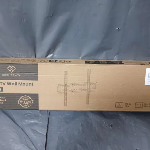 BOXED AND SEALED PERLESMOTH FIXED TV WALL MOUNT