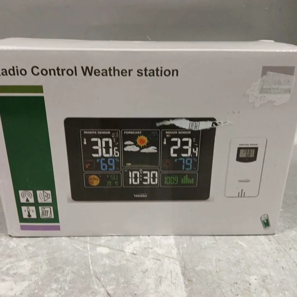 BOXED RADIO CONTROL WEATHER STATION