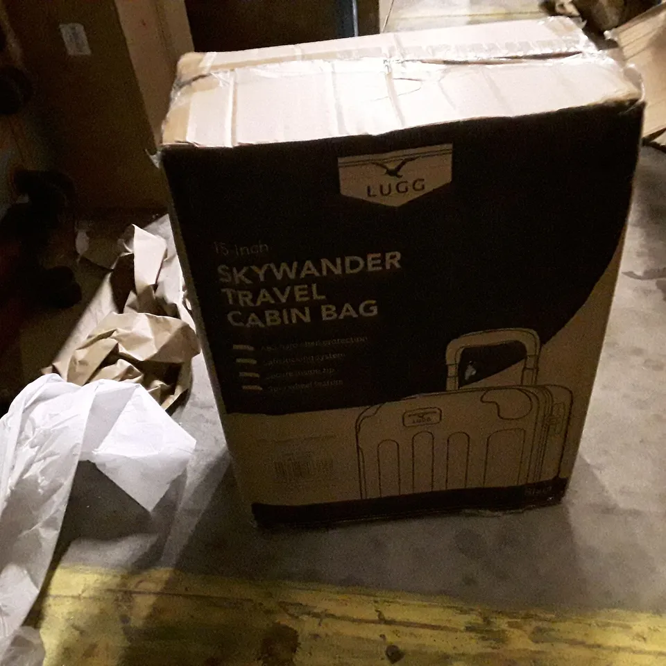 BOXED KEPLIN LUGG 15 INCH SKYWANDER TRAVEL CABIN BAG 
