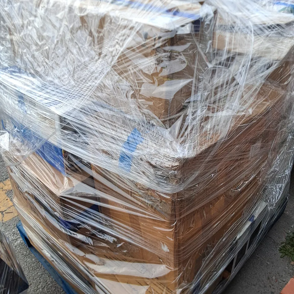 PALLET CONTAINING APPROXIMATELY 9 ASSORTED ITEMS TO INCLUDE EVOLUTION TABLE SAW, EPSON PRINTER AND CRICUT MAKER