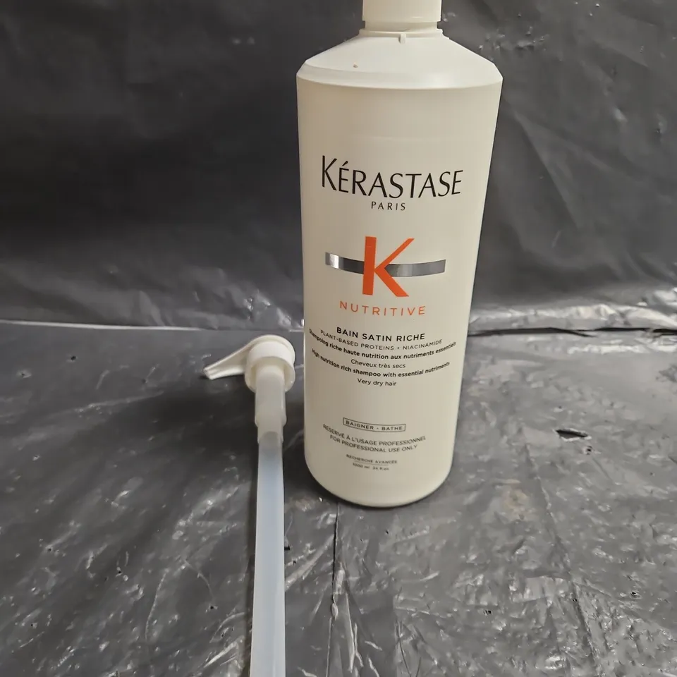 KERASTASE BAIN SATIN RICHE NUTRITIVE SHAMPOO – FOR VERY DRY HAIR - 1L