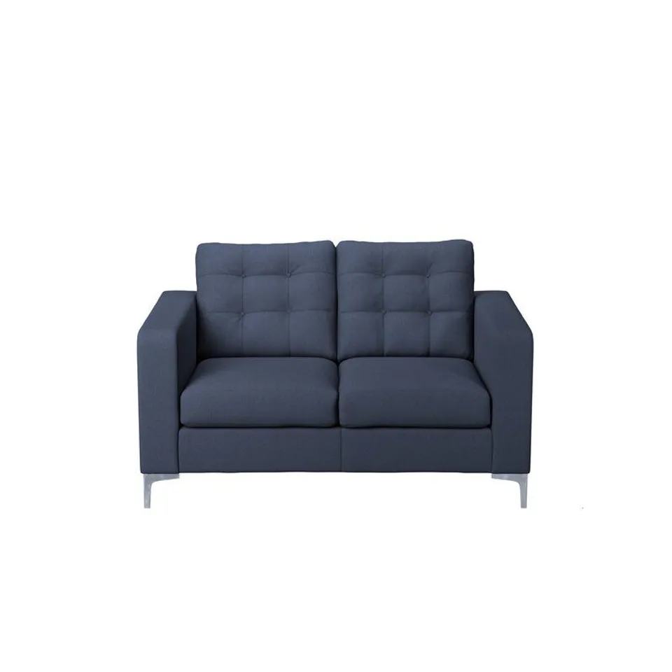 IRAAN 2 SEATER UPHOLSTERY- NAVY