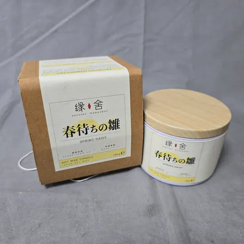 DESTINY WORKSHOP SOY WAX CANDLE – SPRING DAISY (190 G)