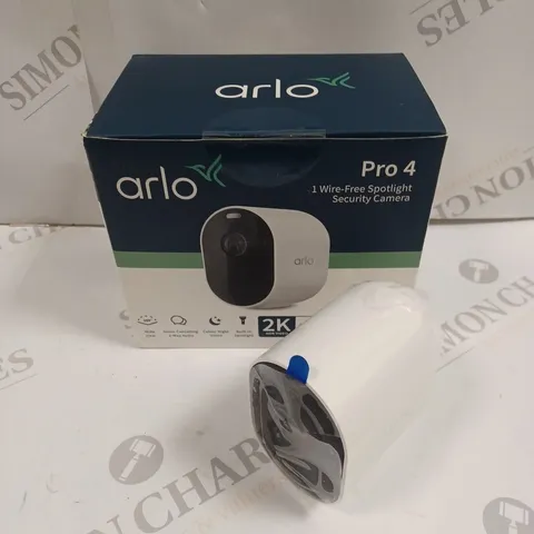 BOXED ARLO PRO 4 WIRE FREE SPOTLIGHT SECURITY CAMERA 