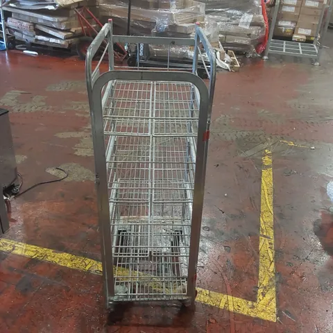 COMMERCIAL MILK TROLLEY