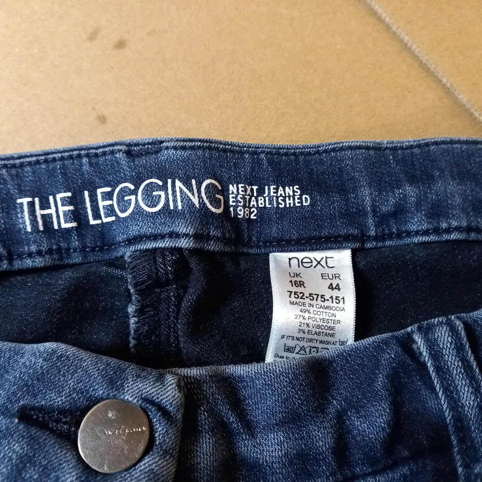 NEXT `THE LEGGING` - BLUE SIZE 16R