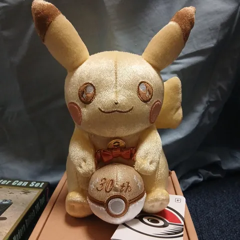 POKΓMON CENTER PIKACHU PLUSH β 30TH ANNIVERSARY