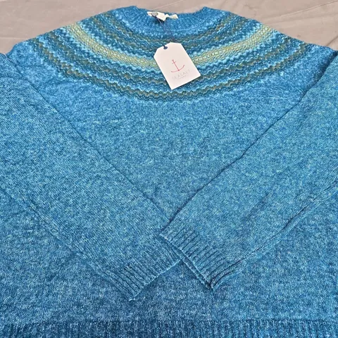 SEASALT CORNWALL SPRUCE FROST JUMPER - SIZE 12