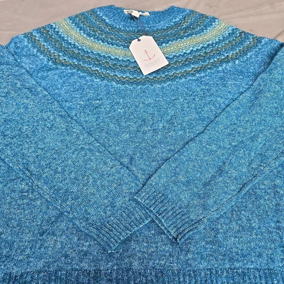 SEASALT CORNWALL SPRUCE FROST JUMPER - SIZE 12