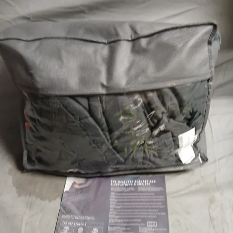 LUND FASHION WEIGHTED BLANKET  - SIZE UNSPECIFIED - GREY