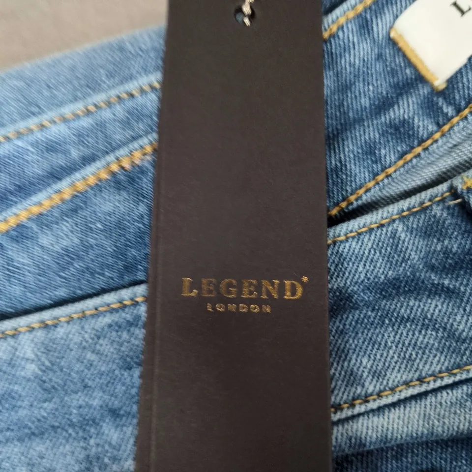 LEGEND LONDON DENIM JEANS – BLUE SIZE 34
