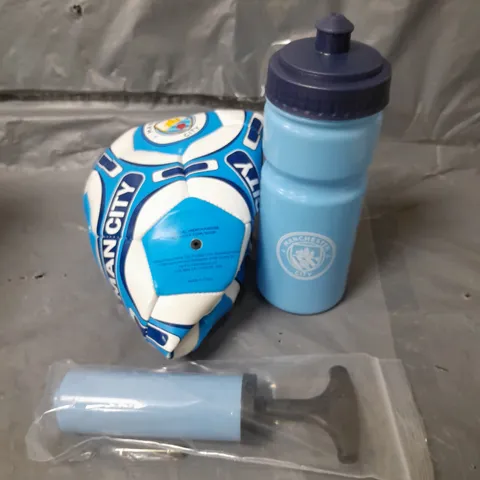 BOXED MANCHESTER CITY SIGNATURE FOOTBALL GIFT SET