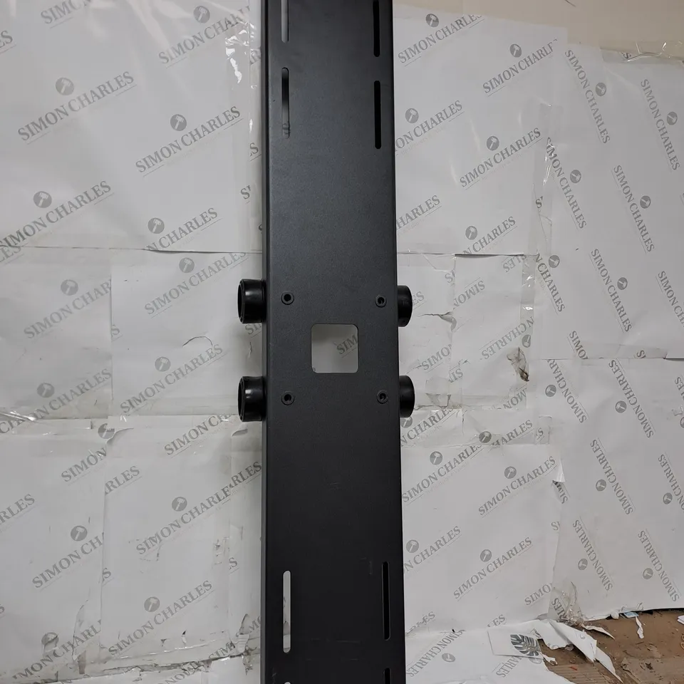BLACK STEEL HEAVY DUTY TV WALL MOUNT 