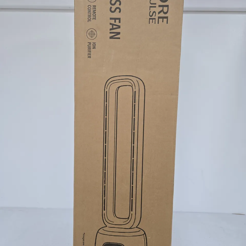 BOXED LIVMORE PULSE BLADELESS TOWER FAN 