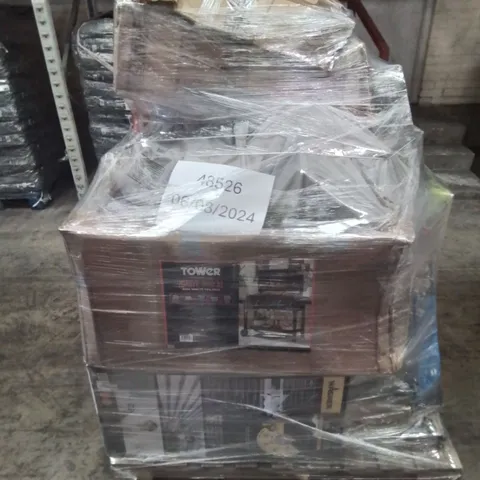 PALLET OF APPROXIMATELY 23 UNPROCESSED RAW RETURN HOUSEHOLD AND ELECTRICAL GOODS TO INCLUDE;
