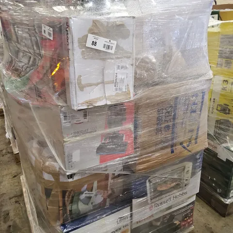 PALLET OF APPROXIMATELY 24 UNPROCESSED RAW RETURN HOUSEHOLD AND ELECTRICAL GOODS TO INCLUDE;