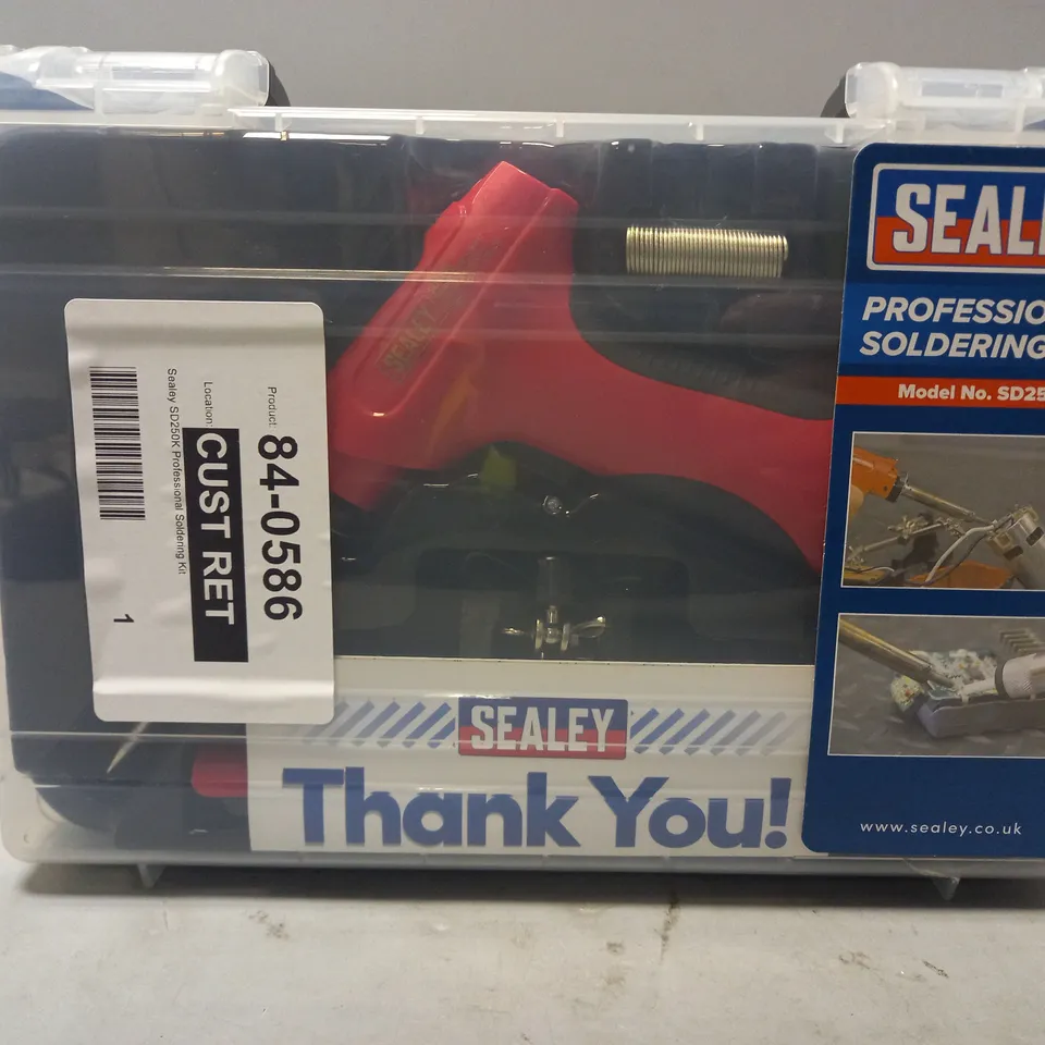 SEALEY SD250K PROFESSIONAL SOLDERING KIT