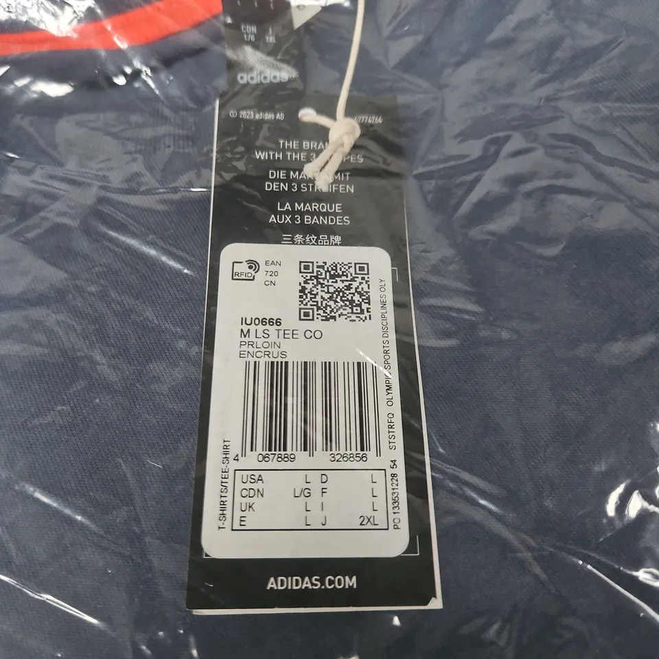 ADIDAS TEAM GB T SHIRT LARGE BAGGED