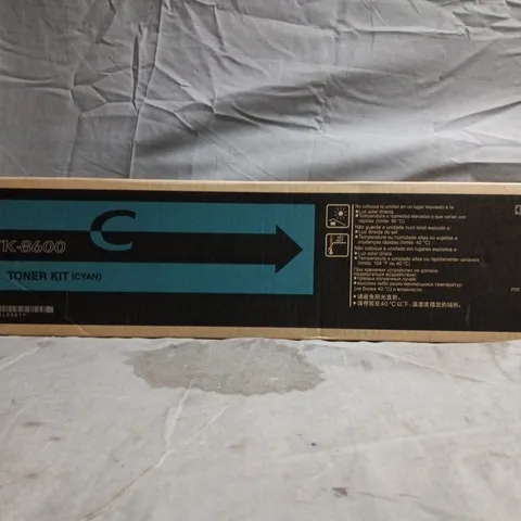 BOXED KYOCERA TK-8600 TONER KIT (CYAN)