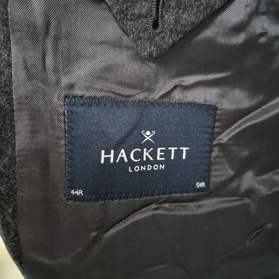 HACKETT LONDON MENS GREY WOOL BLAZER – UK 44R (EU 54R)