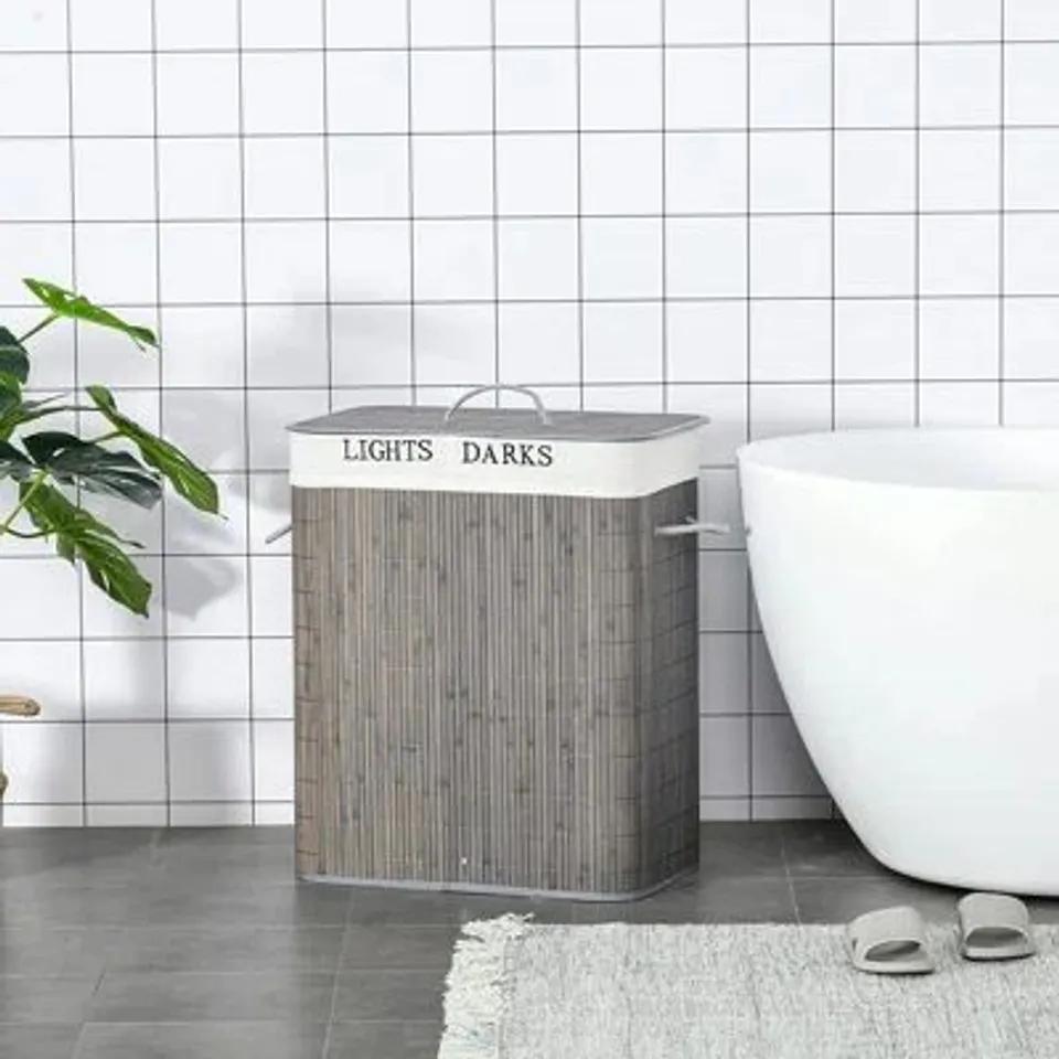 BOXED LAUNDRY BASKET WITH HANDLES