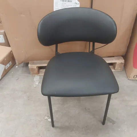 BOXED DANETTI FAUX LEATHER DINING CHAIR 