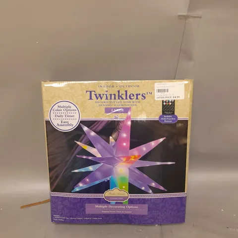 BOXED PACIFIC ACCENTS STAR BURST LIGHT